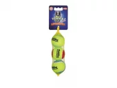 Tennis Ball med pip S 5,5 cm., nett med 3 stk.