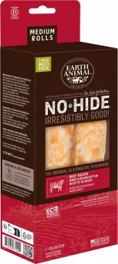 No-Hide Beef Chews Medium - 2 pack