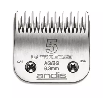 Andis skjær / blad nr. 5 | 6,3 mm