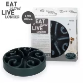 Slowfeed - matskål | Eat Slow Live Longer Original Grey S