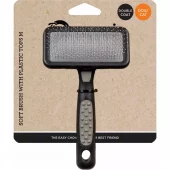 Ozami myk børste med plasttupper – medium 14,5x9x3cm