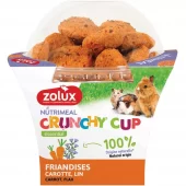 Zolux Crunchy Carrot/flax Rabbit Treats 200g