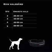1911 Dogwear Kvik Collar Petrol | Flere størrelser (2- 5)(1058)