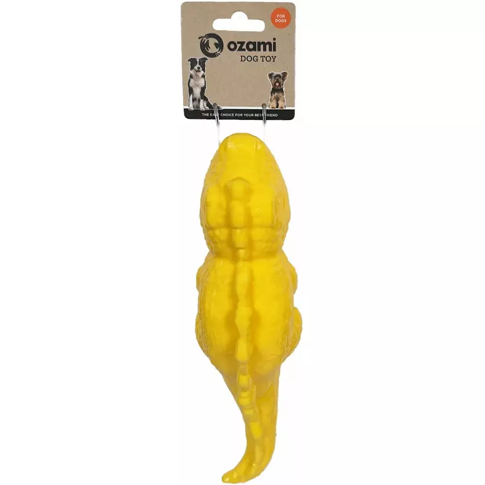 Ozami slowfeed leke - krokodille gul 25,4cm.