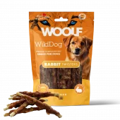 Woolf Wilddog Rabbit Twister 100g