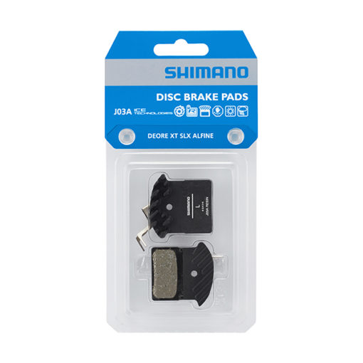 Shimano Skivebremsbelegg J03A Resin, kjøleribber, BR-M9000 J