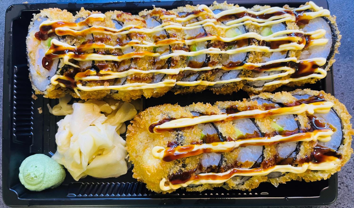 20b. Grispy roll: Fritert hele futomaki