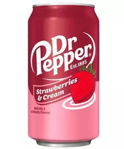 Dr. Pepper Strawberry & Cream  330ml x 24