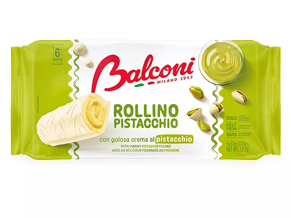 Kake Italiensk 20pk Rollino pistasj x 20