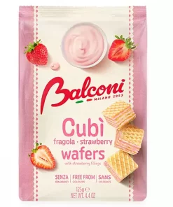 Wafer Alla Strawberry 250g CUBI x 10