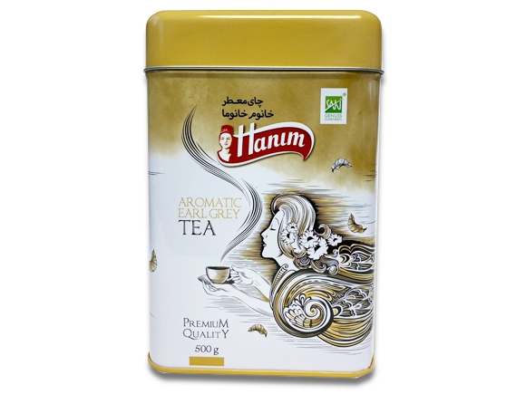 Te 500 Earl Gray Hanim Tin x 12