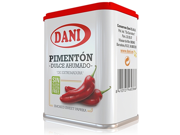 Paprika Sweet 75g TIN DANI x 7