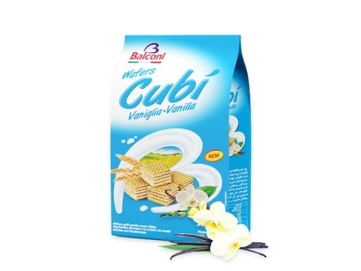 Wafer Alla Vaniglia 250g CUBI x 10