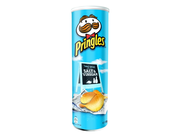 Pringles Salt & Vinager 165 g x 19