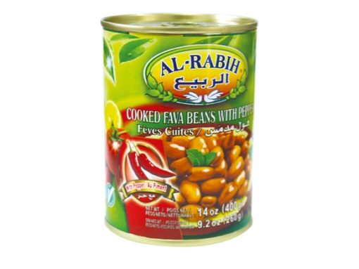 Foul Medames with Pepper 400g Al-Rabih x 24