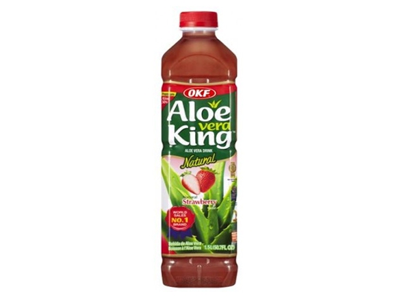Juice 1,5L Aloe Strawberry OKF x 12