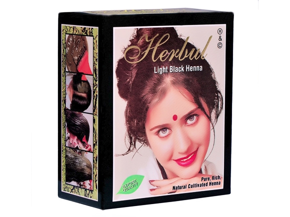 Henna Light Black 60g HERBUL x 10
