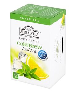 Te 20 pk Cold Brew Lemon&Mint x 6