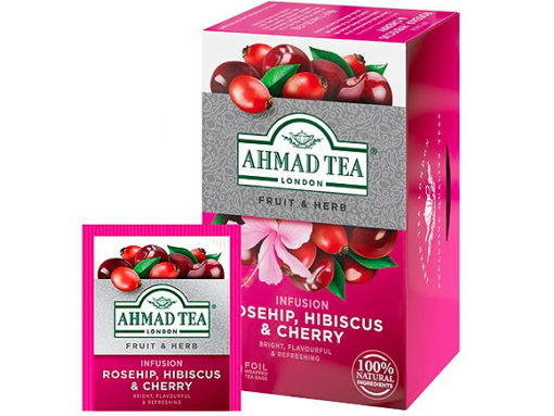 Te 20 pk Rosehip Cherry Hibiscus x 6