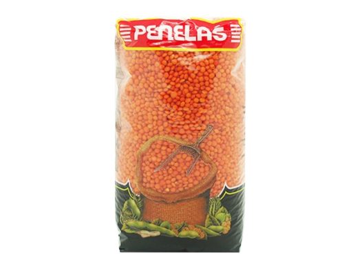 Rød Linser Fotbal 1 kg Penelas x 20