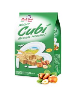 Wafer Alla Nocciola 250g CUBI x 10