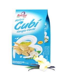 Wafer Alla Vaniglia 250g CUBI x 10