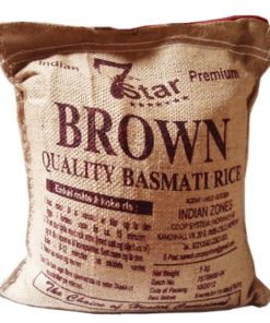 Basmati Ris 7 star Brun 5 kg x 4