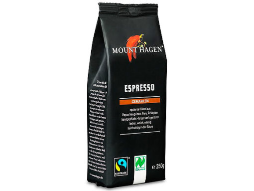 Coffee Mount Hagen Espresso kaffe 250g x 6