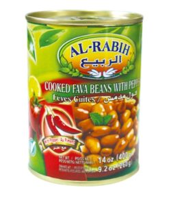 Foul Medames with Pepper 400g Al-Rabih x 24