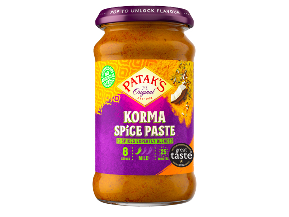 Pataks Korma curry paste x 6