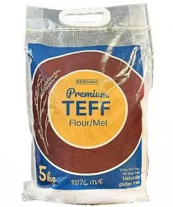 Teff Mel Hvit (glutenfree) 5 kg.