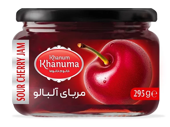 Kirsebær syltetøy khanom 295g x 6