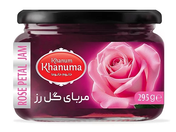 Rose syltetøy khanom 295g x 6