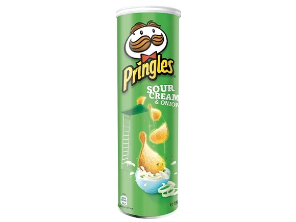 Pringles Sour Cream & Onion Chips 165g x 19