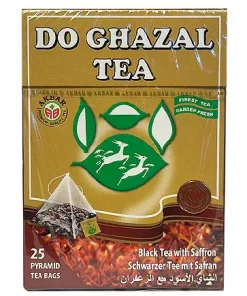 Te 25pk Black Tea/ Saffron Doghazal x 12