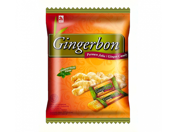 Ginger Candy Bonbons Pepermint 125g x 20