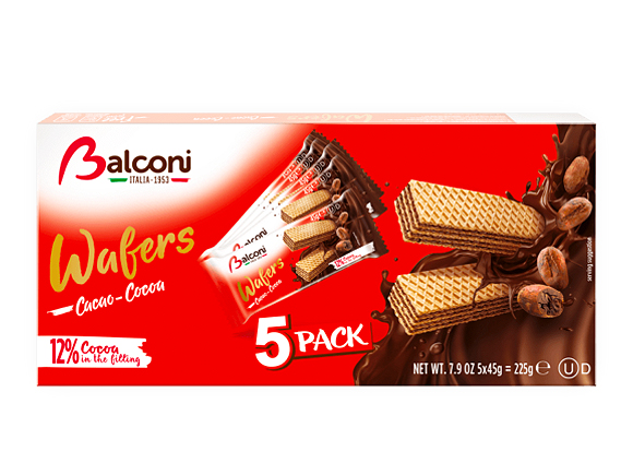 Wafer Alla Cacao 225g x 20