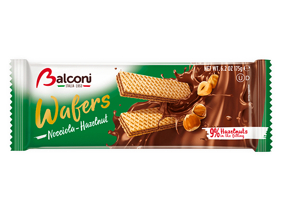 Wafer Alla Nocciola 175g x 24