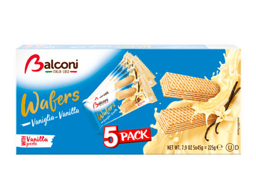 Wafer Alla Vaniglia 225g x 20