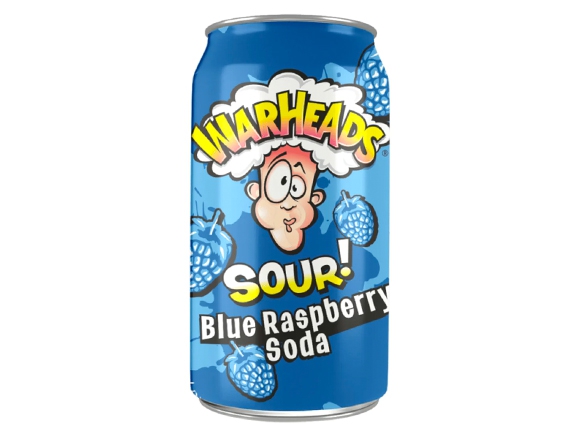 Warheads Blue Raspberry 355 ml x 12