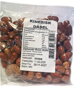 Afghan Kinasisk Dadler 250g x 28