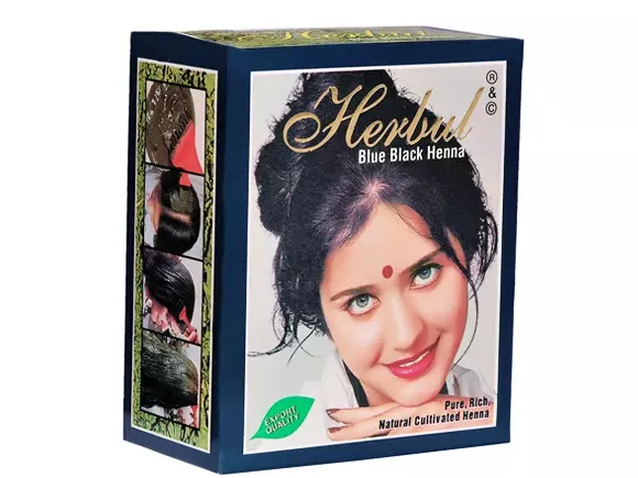 Henna Blue Black 60g HERBUL x 10