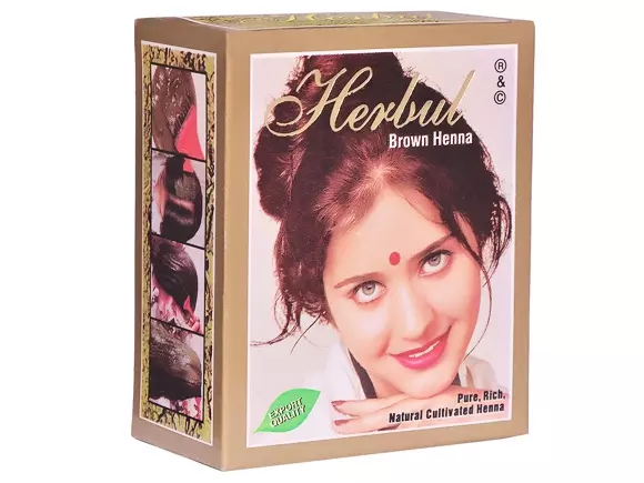 Henna Brown 60g HERBUL x 10