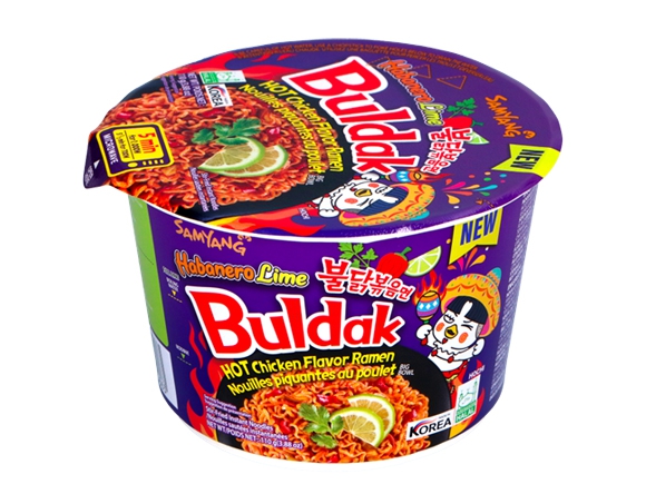 Samyang Habanero Lime 110g Big Bowl x 16