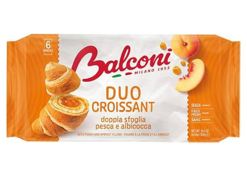 Balconi Croissant Duo Apricot 50g x 8