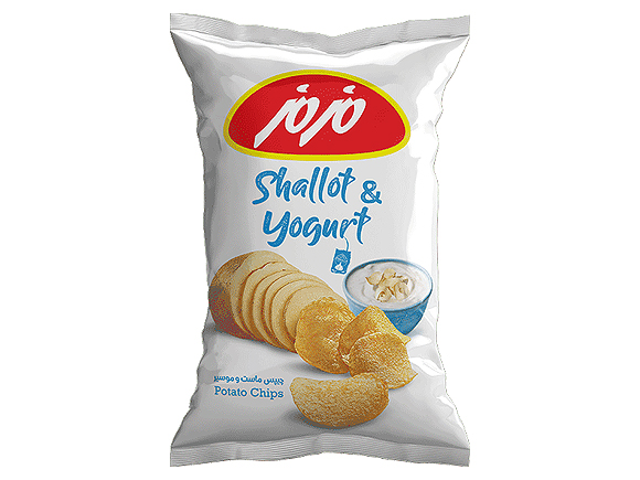 Maz Maz Yogurt & Shallot Chips 100g x 20