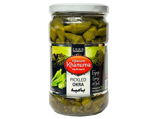 Okra pickled 700g Khanum x 12