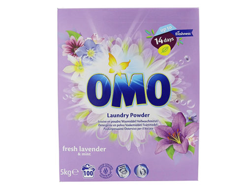 Omo vaskepulver 5kg Lavender