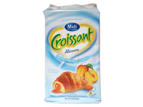 Midi Croissant Apricot 300g x 12