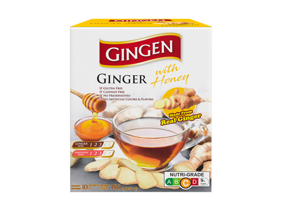 Ginger Tea W/Honey (export) 180g 24 pk x 24